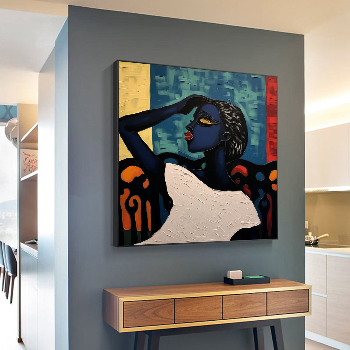 Wall Art Colorful Contemporary Serene