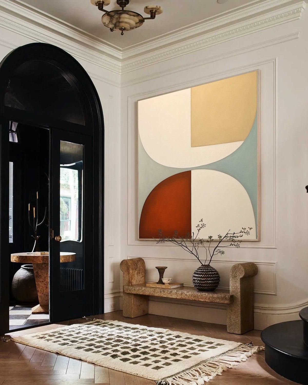 Wall Art Contemporary Minimalist Geometric