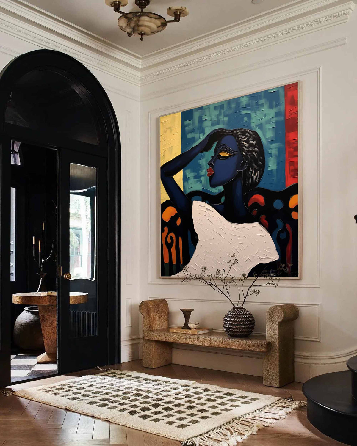 Wall Art Colorful Contemporary Serene