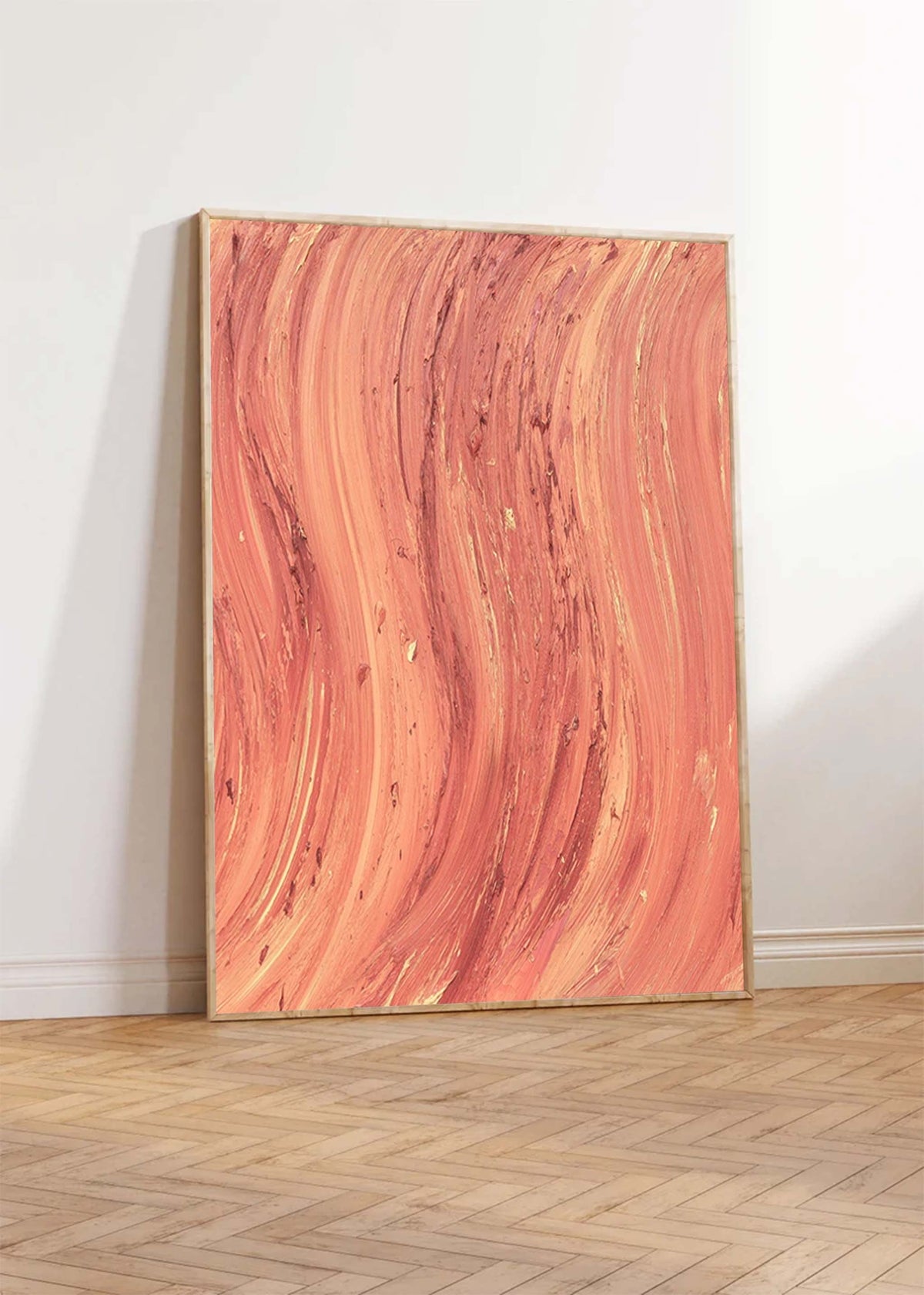 Wall Art Minimalist Contemporary Painterly Impasto