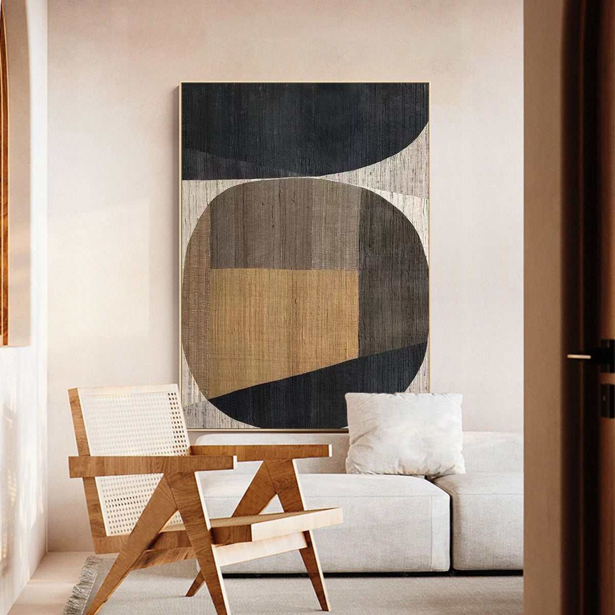 Wabi-sabi Abstract Painting