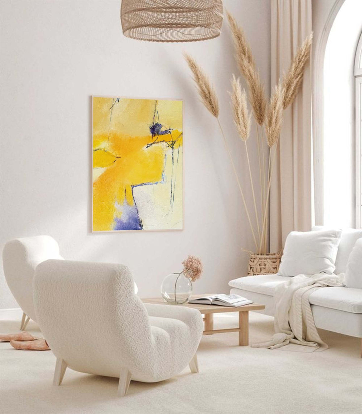 Wall Art Minimalist Serene Warm Contemporary