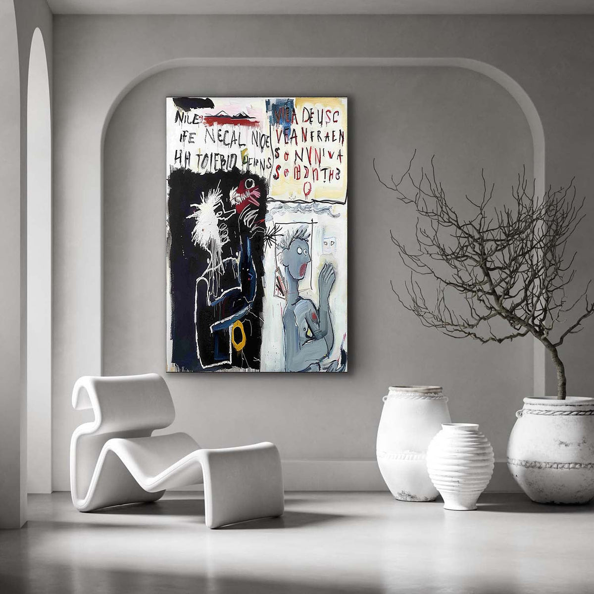 Wall Art Raw Graffiti Basquiat Neo