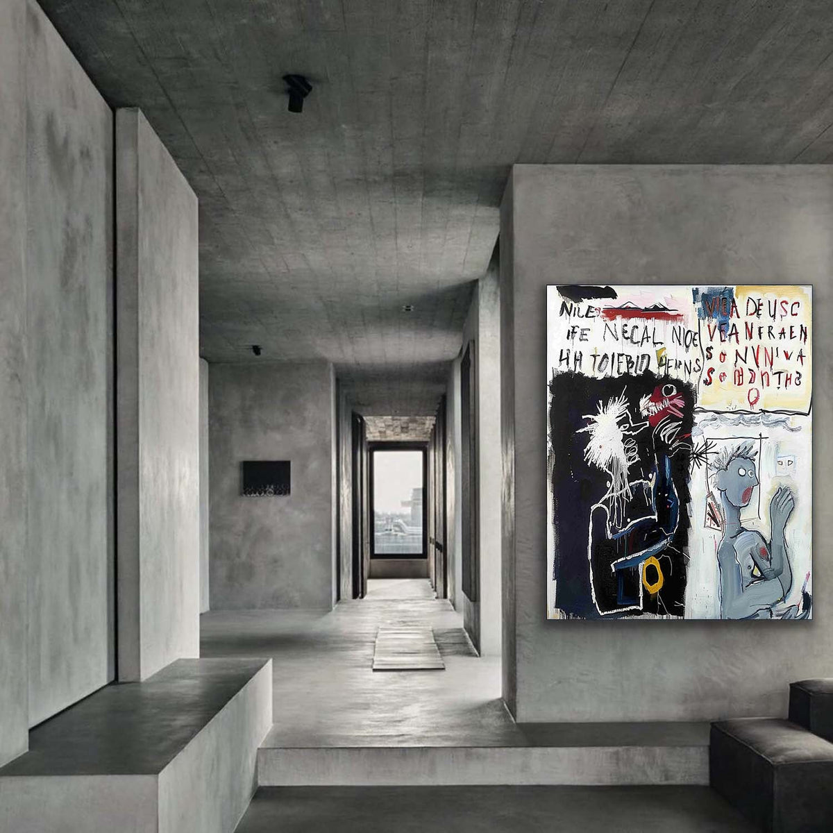 Wall Art Raw Graffiti Basquiat Neo