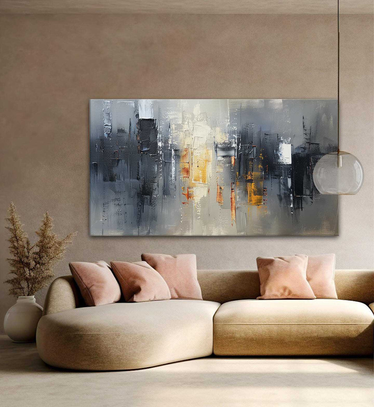 Wall Art Atmospheric Colorful Urban