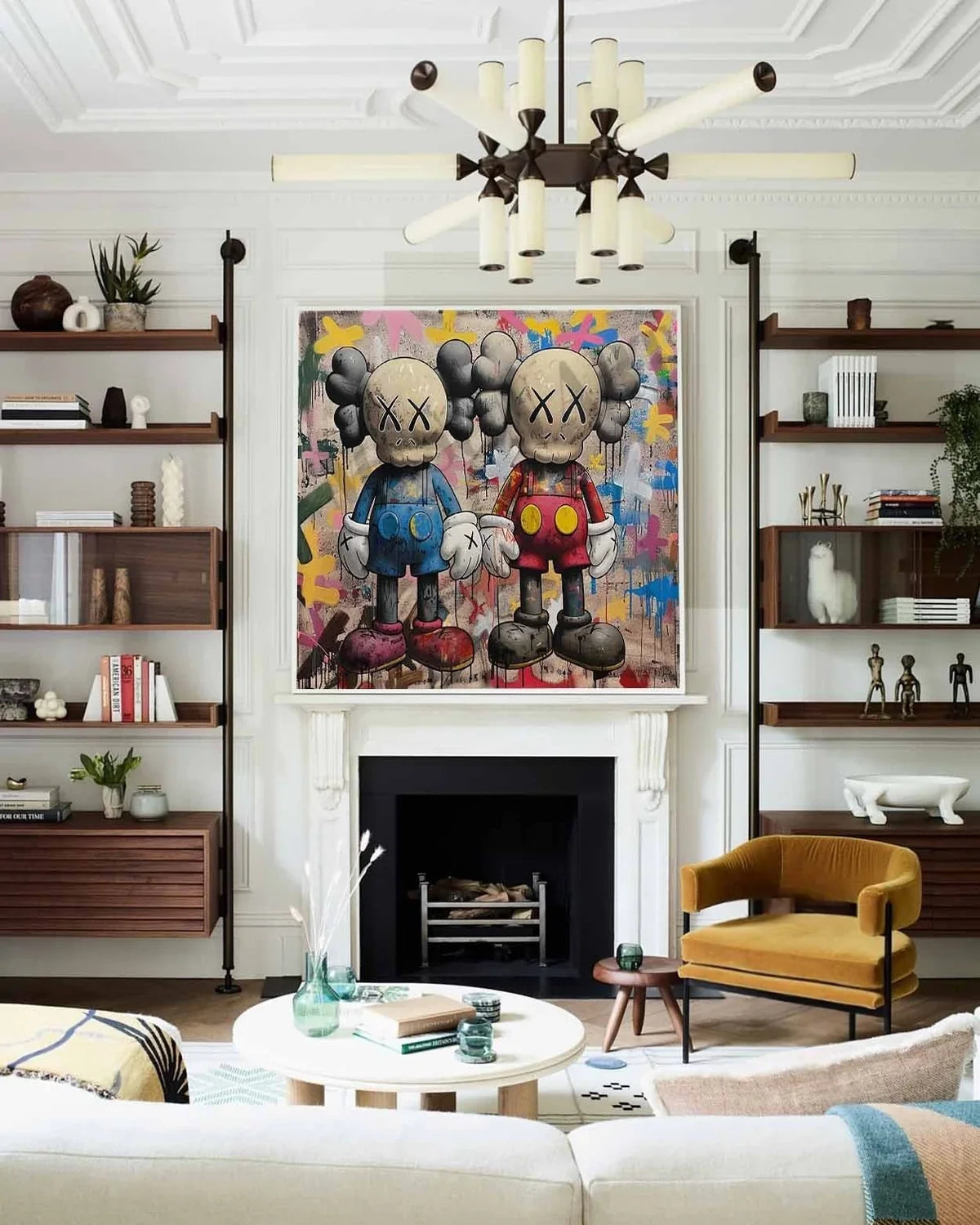 Wall Art Pop Art Graffiti KAWS Companion