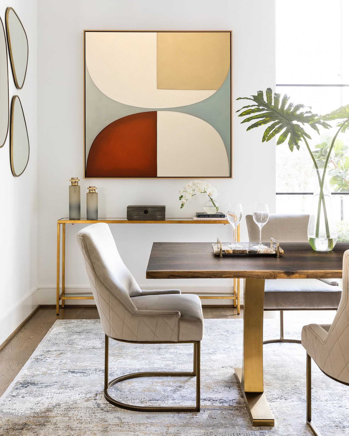 Wall Art Contemporary Minimalist Geometric