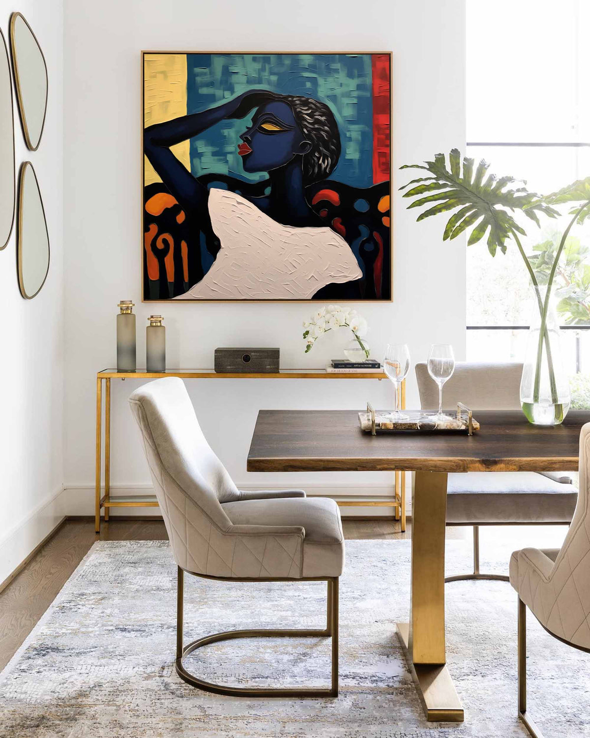 Wall Art Colorful Contemporary Serene