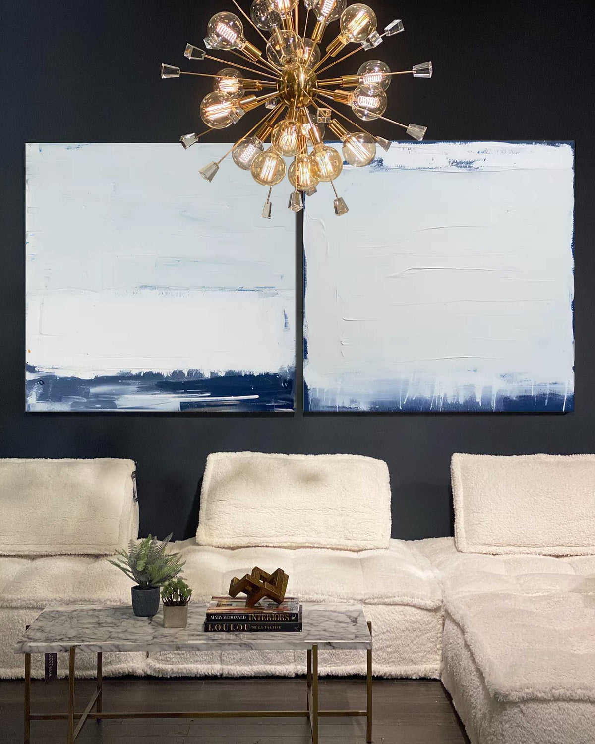 Wall Art Abstract Serene Calm Moody