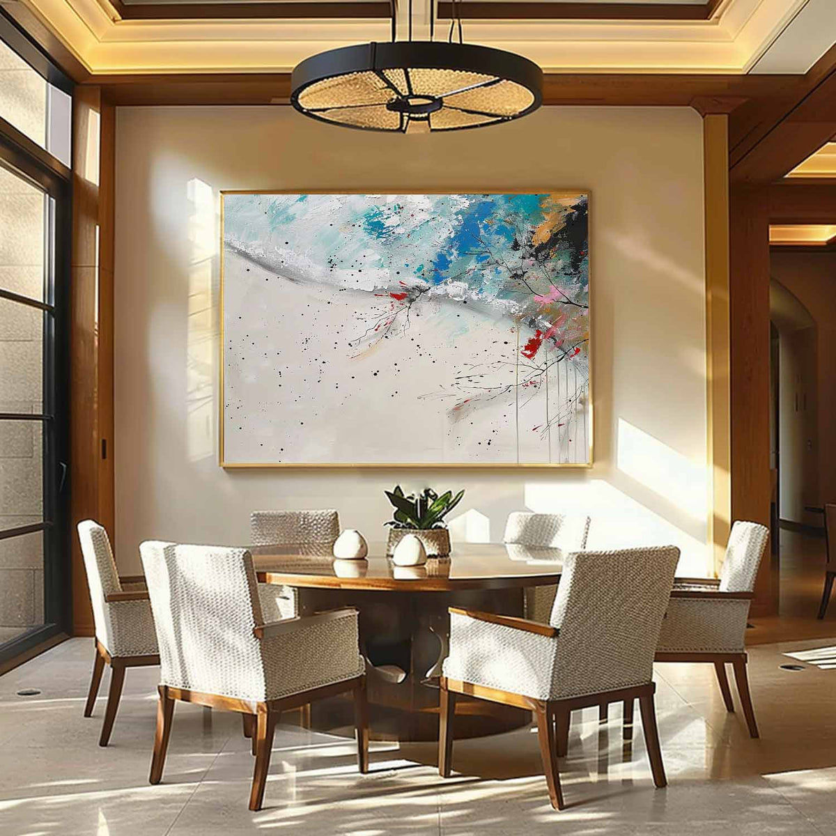 Wall Art Poetic Abstract Landscape Atmospheric