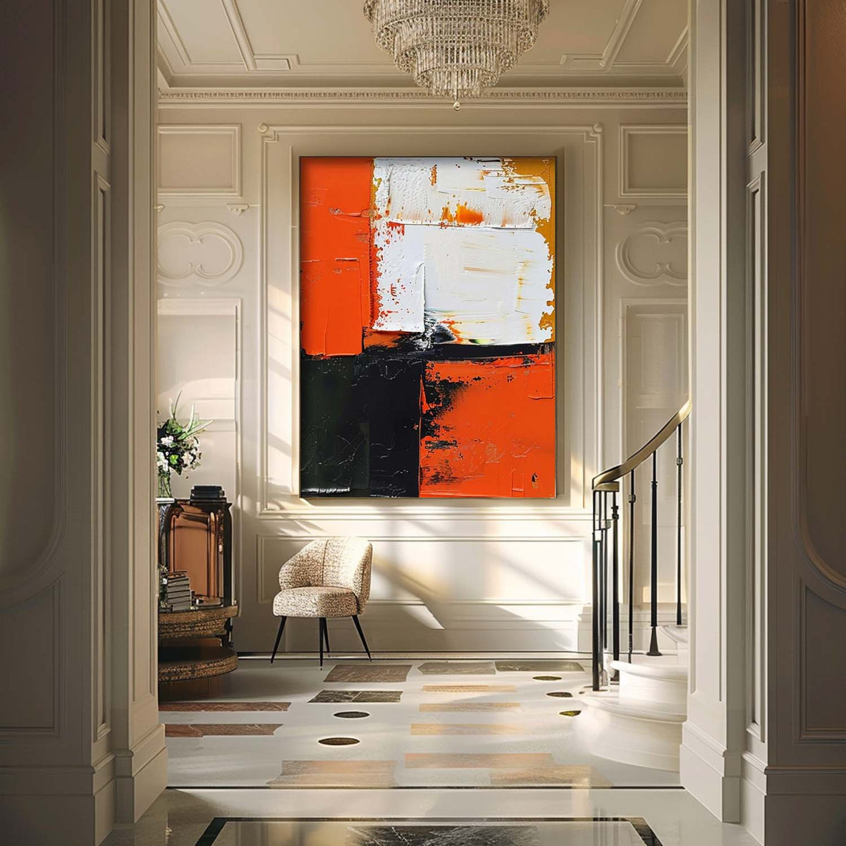 Wall Art Vibrant Contemporary Abstract