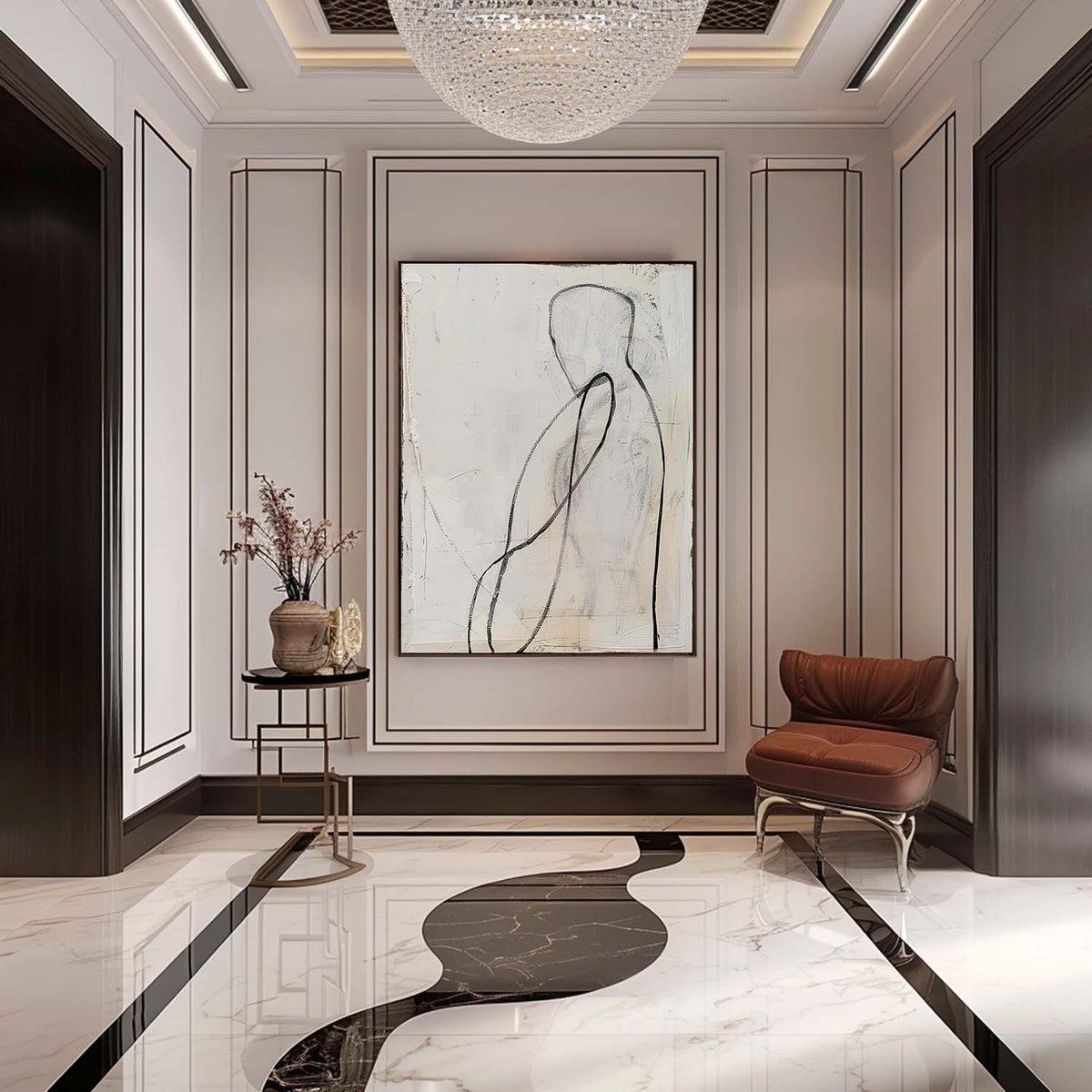 Wall Art Contemporary Minimalist Zen Nature