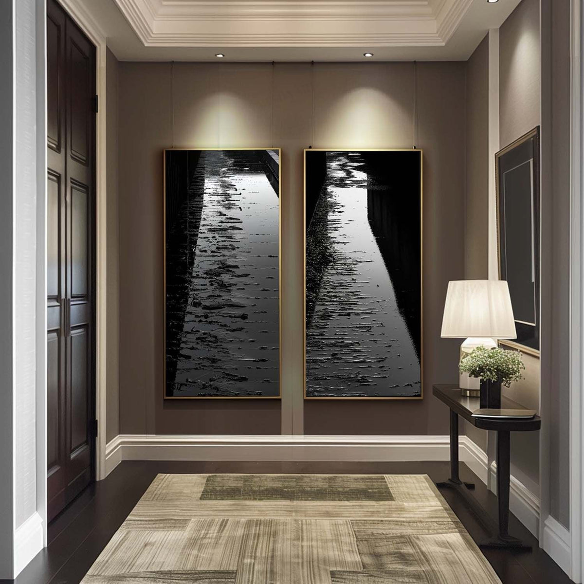 Wall Art Abstract Wabi-Sabi Nature Serene
