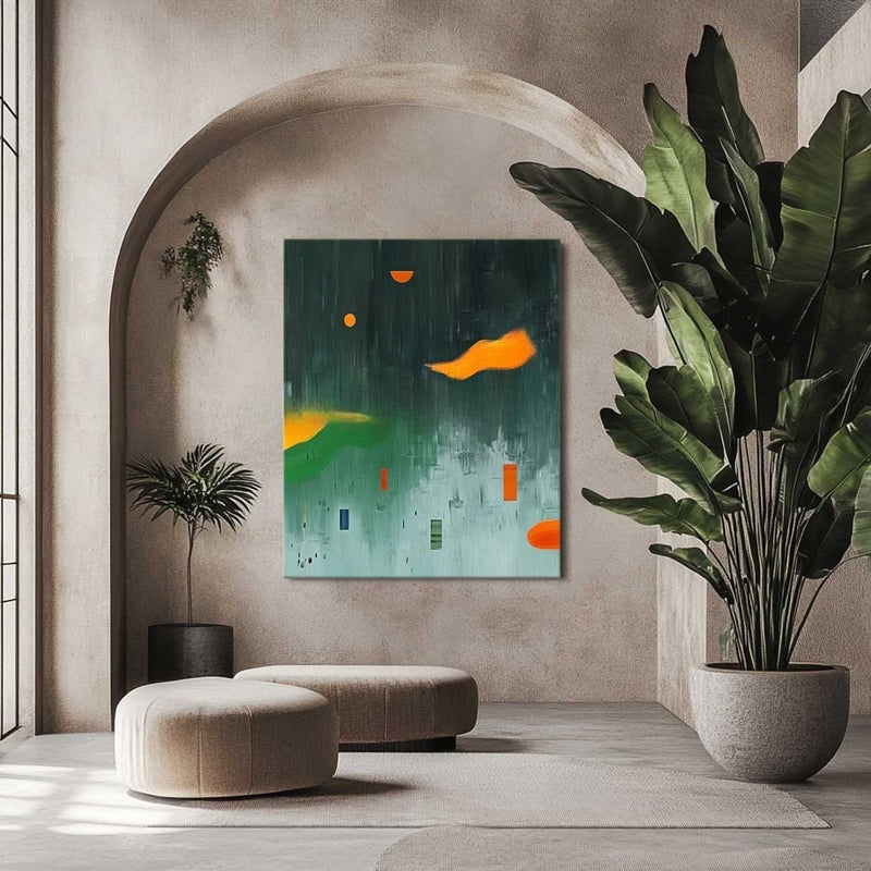 Wall Art Bold Textured Vibrant