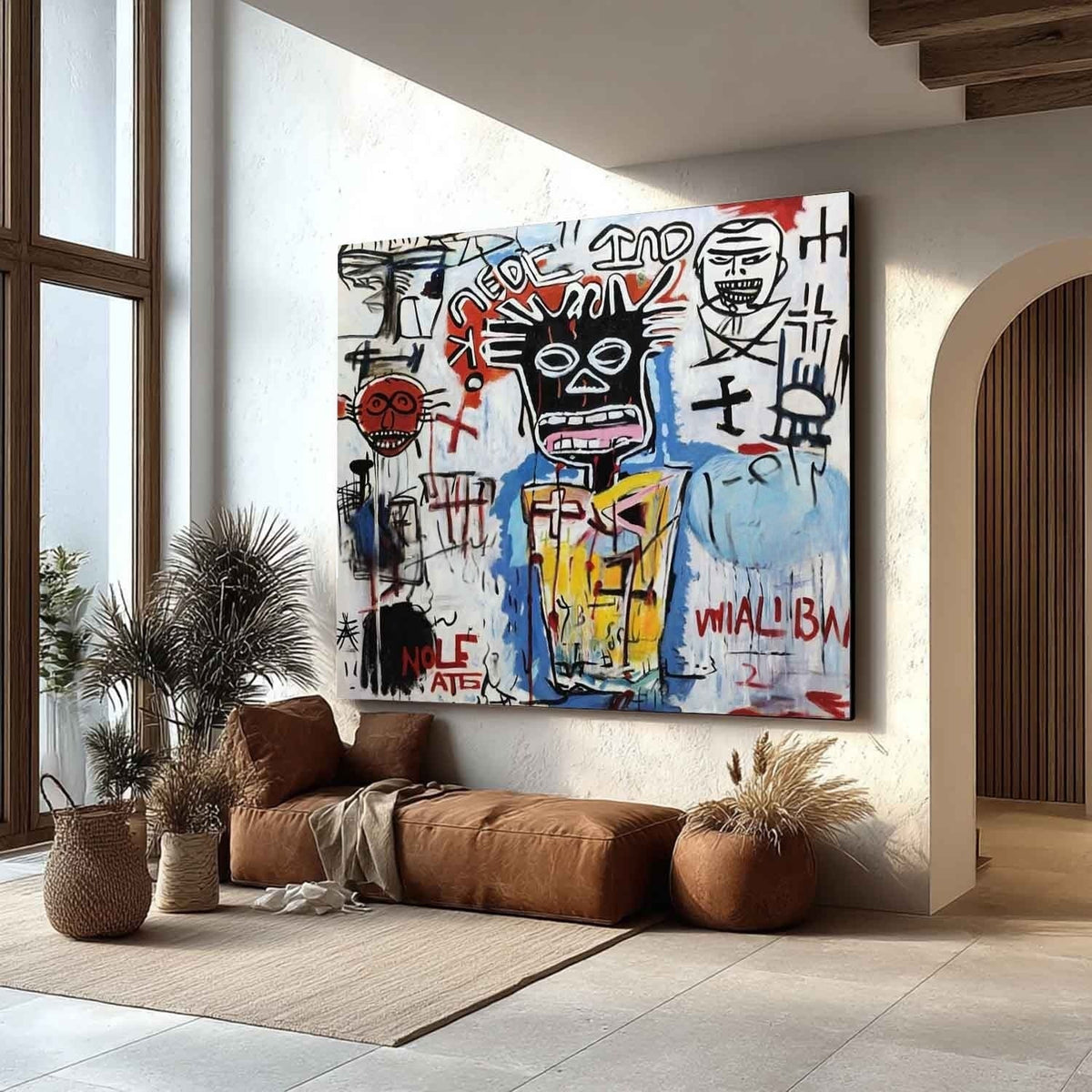 Wall Art Bold Textured Neo Expressionist