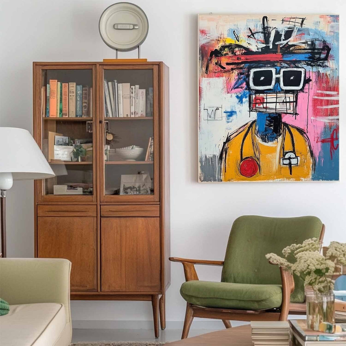 Wall Art Neo Expressionist Medical Portrait