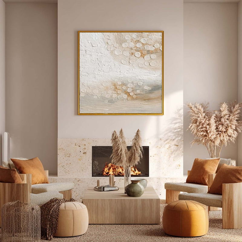Wall Art Scattered Dot Texture Bohemian