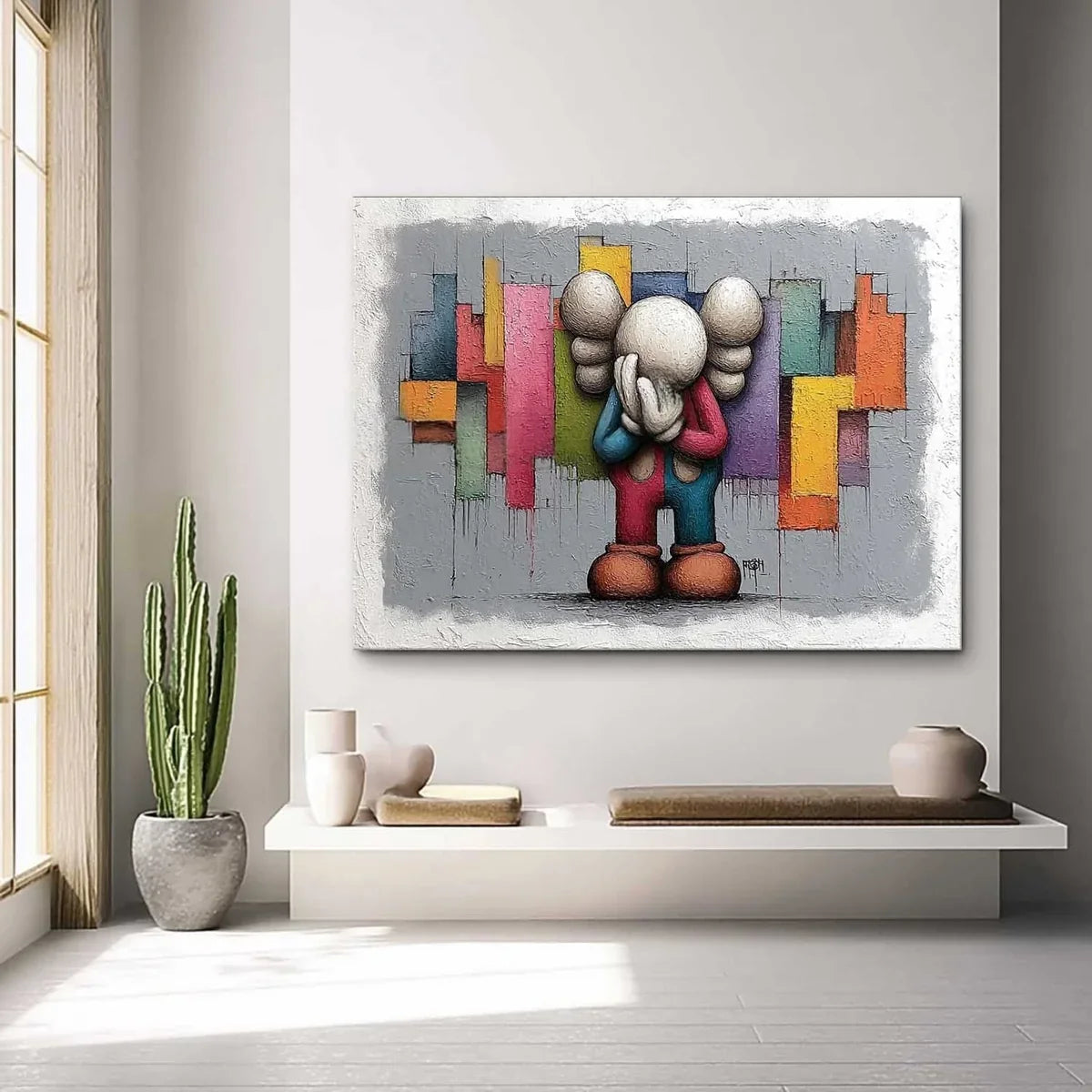 Wall Art Poignant Kaws Companion
