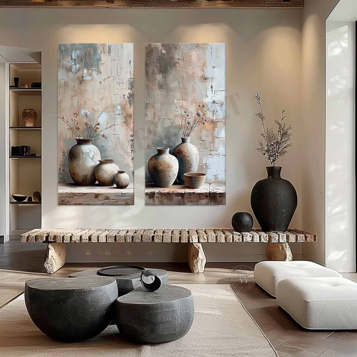 Wabi-Sabi Still Life 2-Piece Painting Set