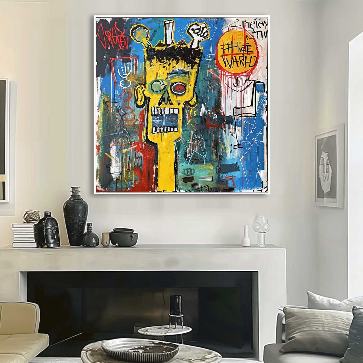 Graffiti Contemporary Street Art Style Abstract Painting