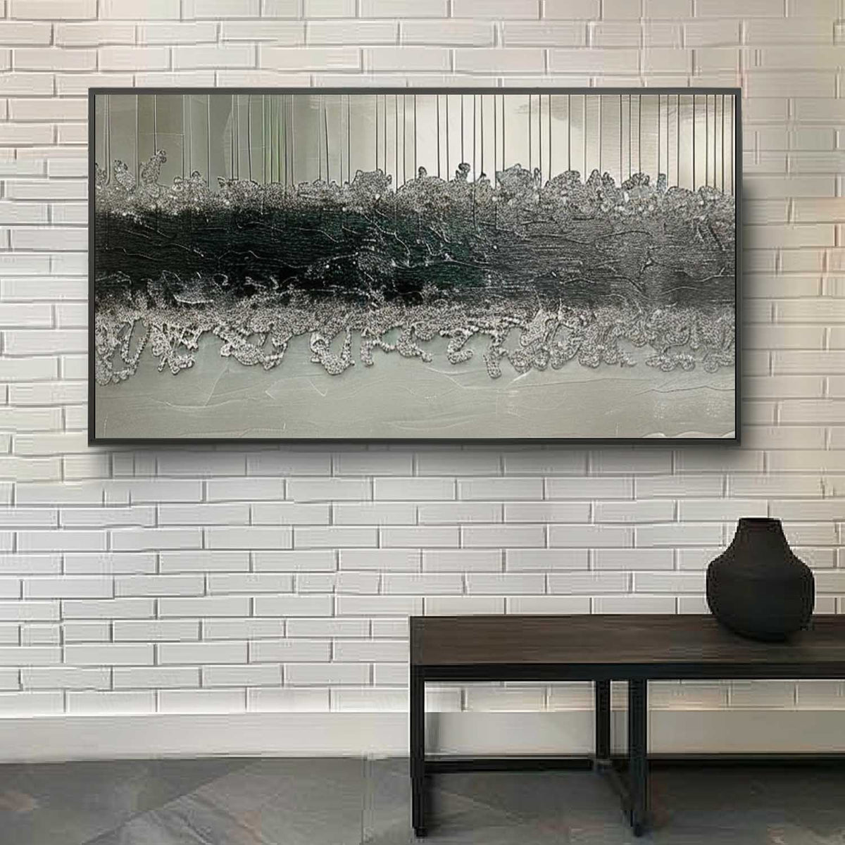 Wall Art Panoramic Abstract Textured Landscape