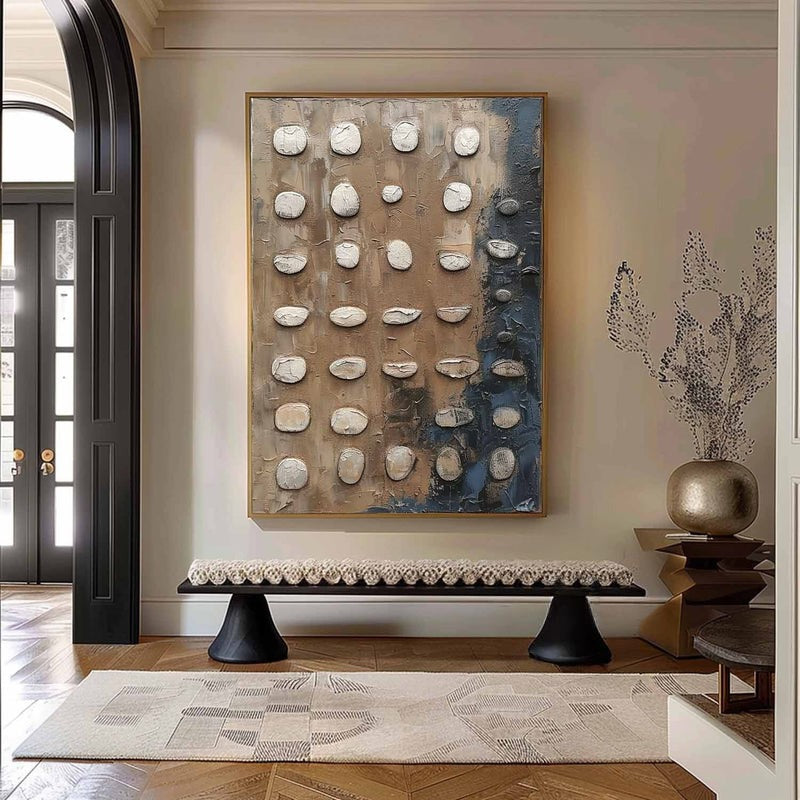 Wall Art Wabi-Sabi Wall Art Textured Abstract Minimalist