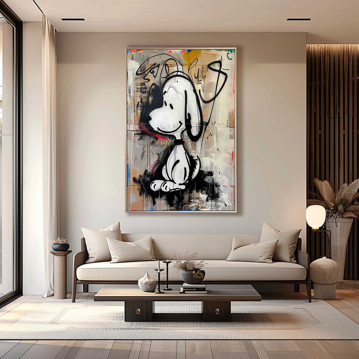 Wall Art Graffiti Energetic Pop Street Modern