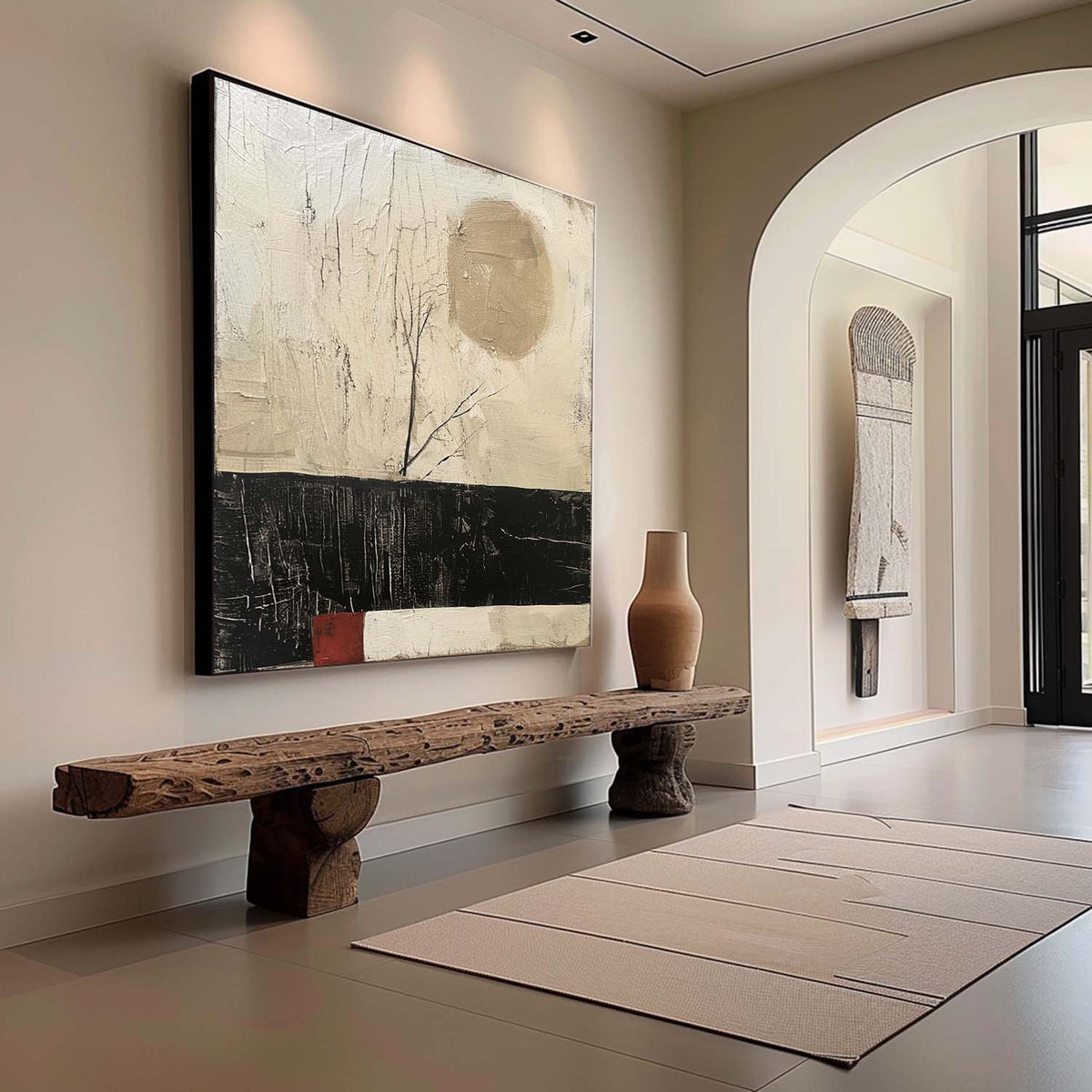 Wall Art Wabi-Sabi Modern Elegant Soft
