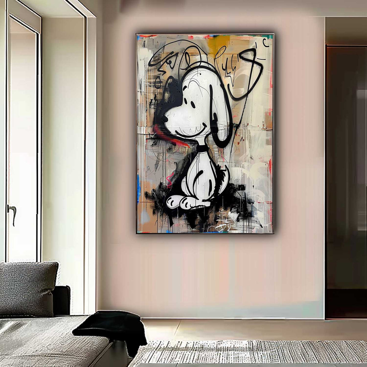 Wall Art Graffiti Energetic Pop Street Modern