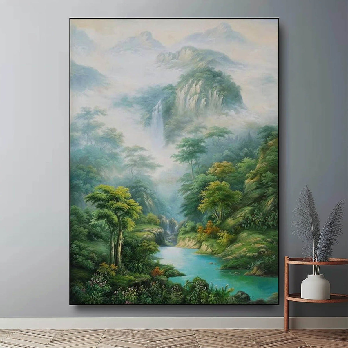Wall Art Hyperrealism Serene Landscape Nature
