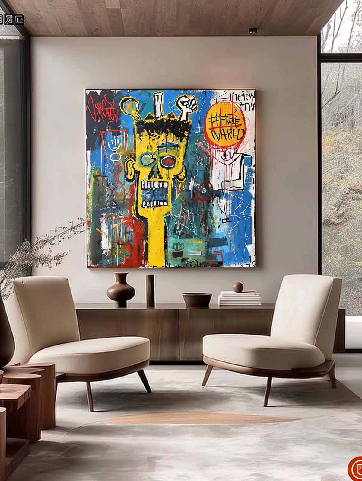 Graffiti Contemporary Street Art Style Abstract Painting