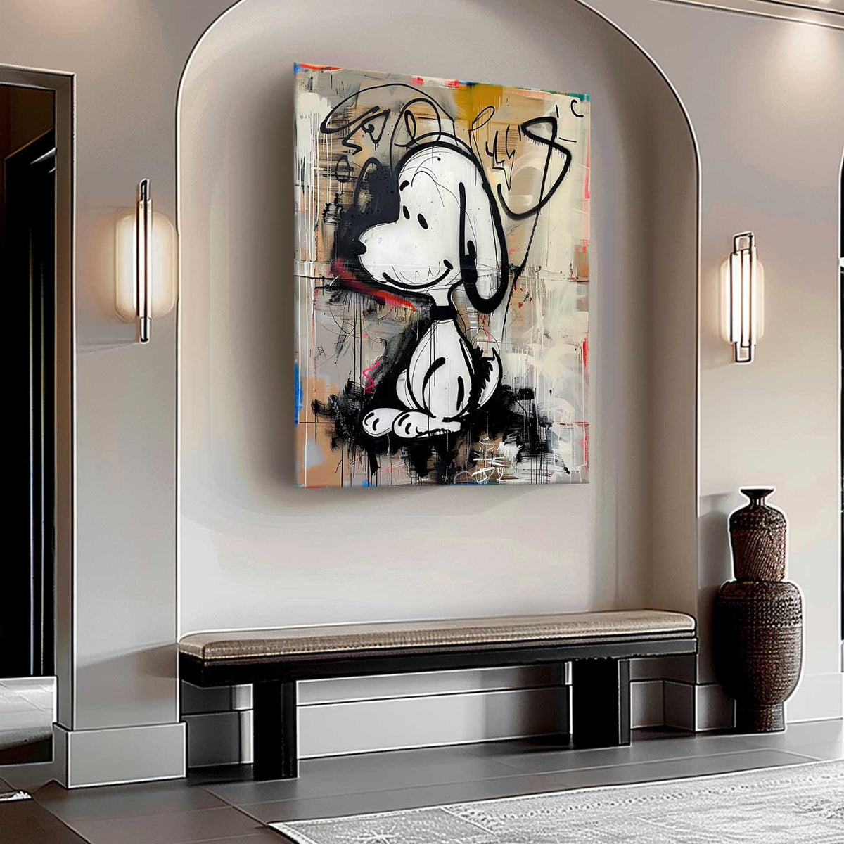 Wall Art Graffiti Energetic Pop Street Modern