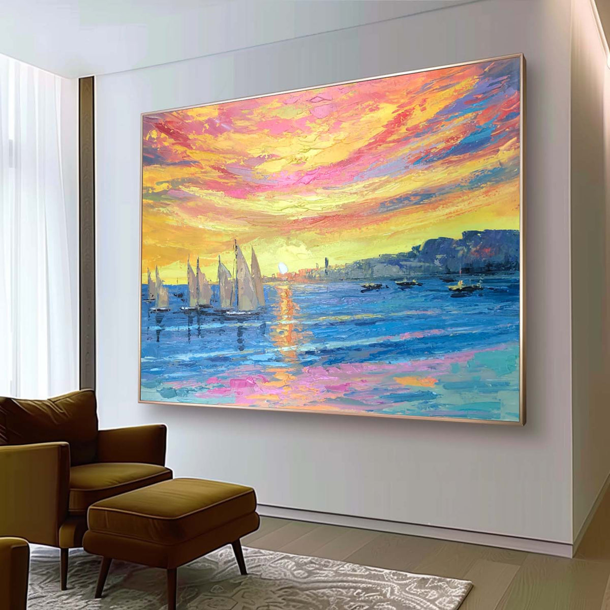 Wall Art Hyperrealism Vibrant Impressionist