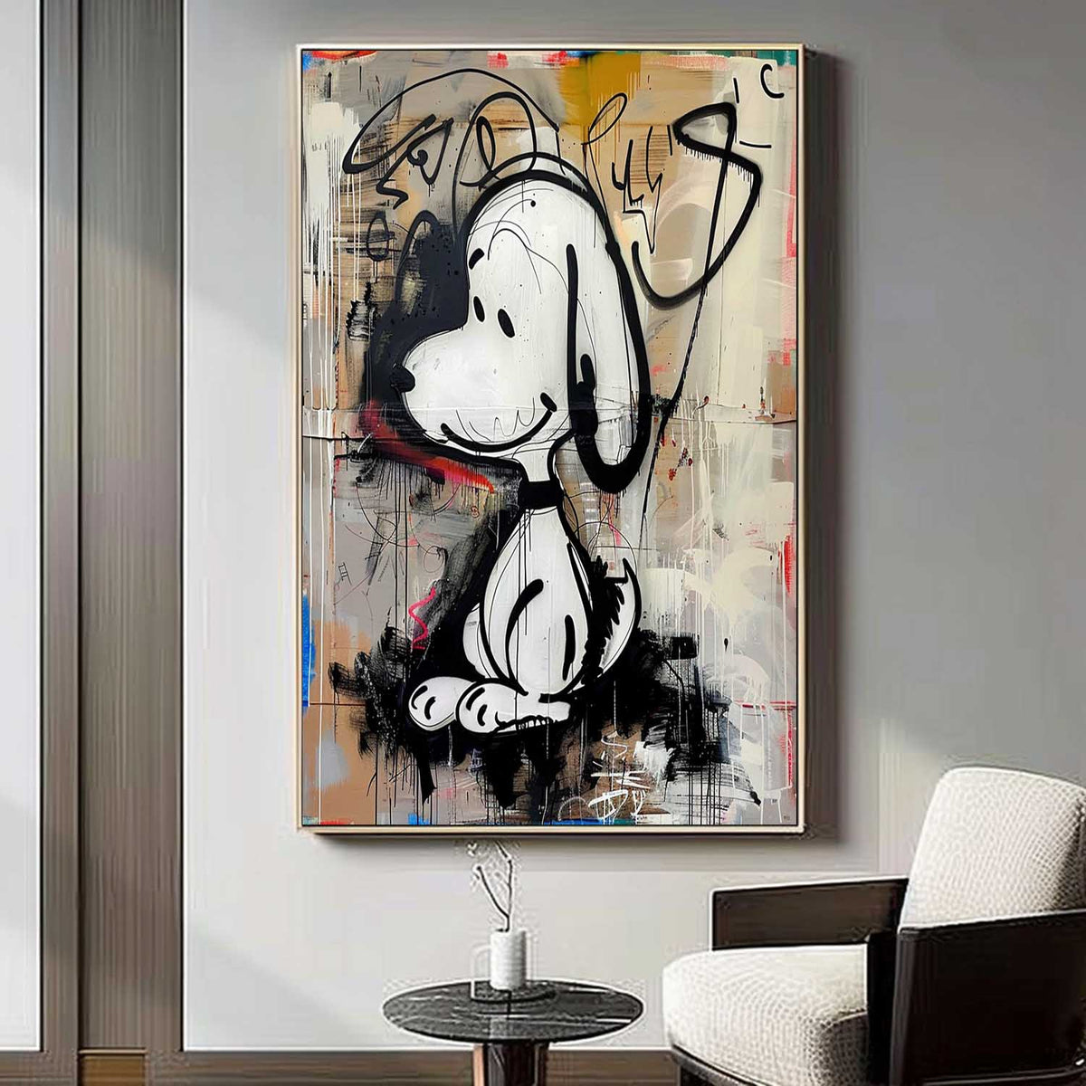 Wall Art Graffiti Energetic Pop Street Modern