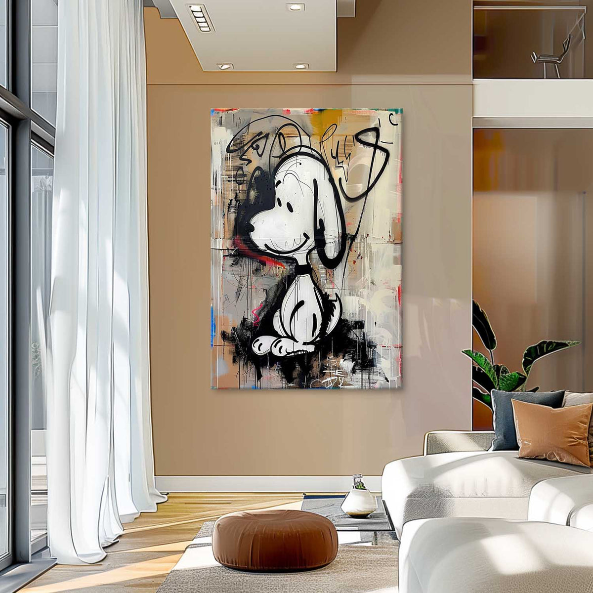 Wall Art Graffiti Energetic Pop Street Modern