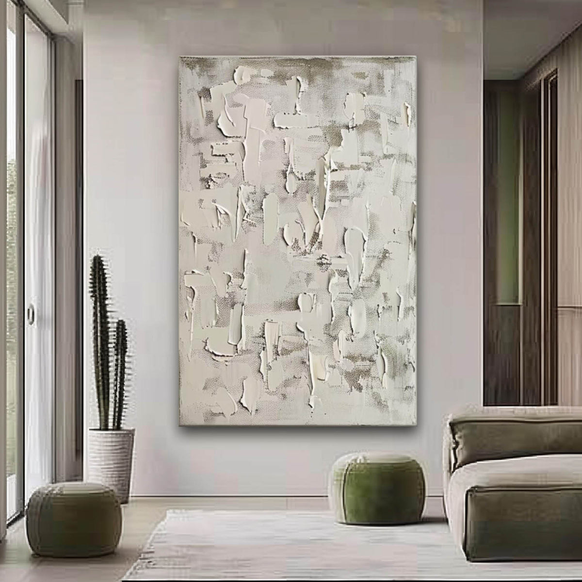Wall Art Wabi-Sabi Modern Geometric Industrial
