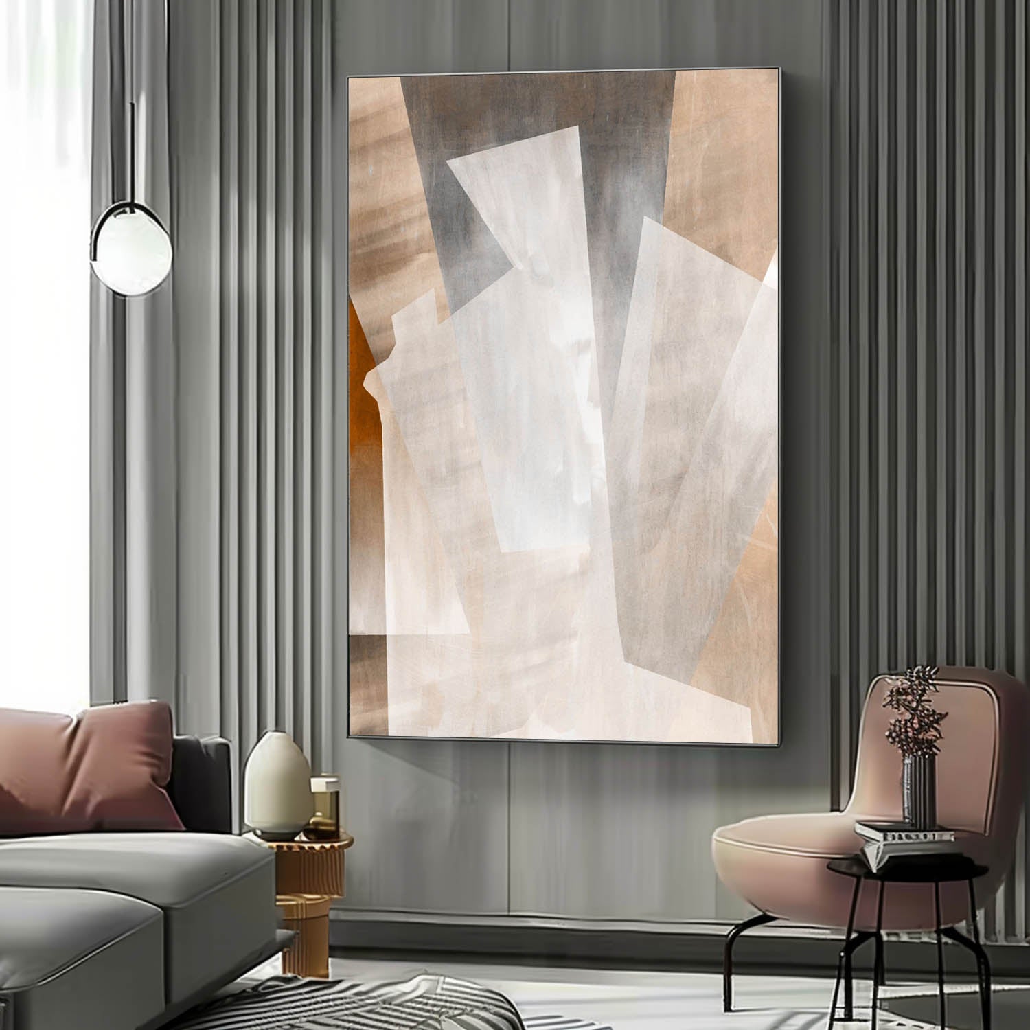 Contemporary Minimalist Art MA086 - Neutralighting