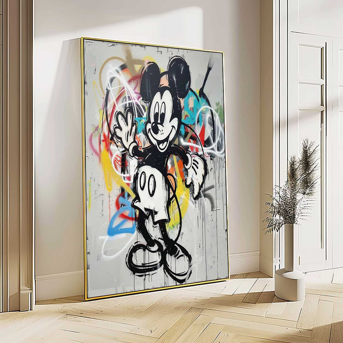 Jax Abstract Graffiti Wall Art