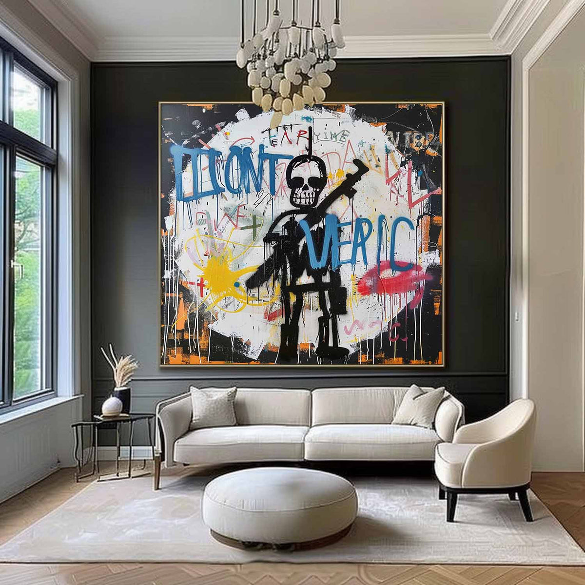Wall Art Abstract Graffiti Street Icon Urban Contemporary