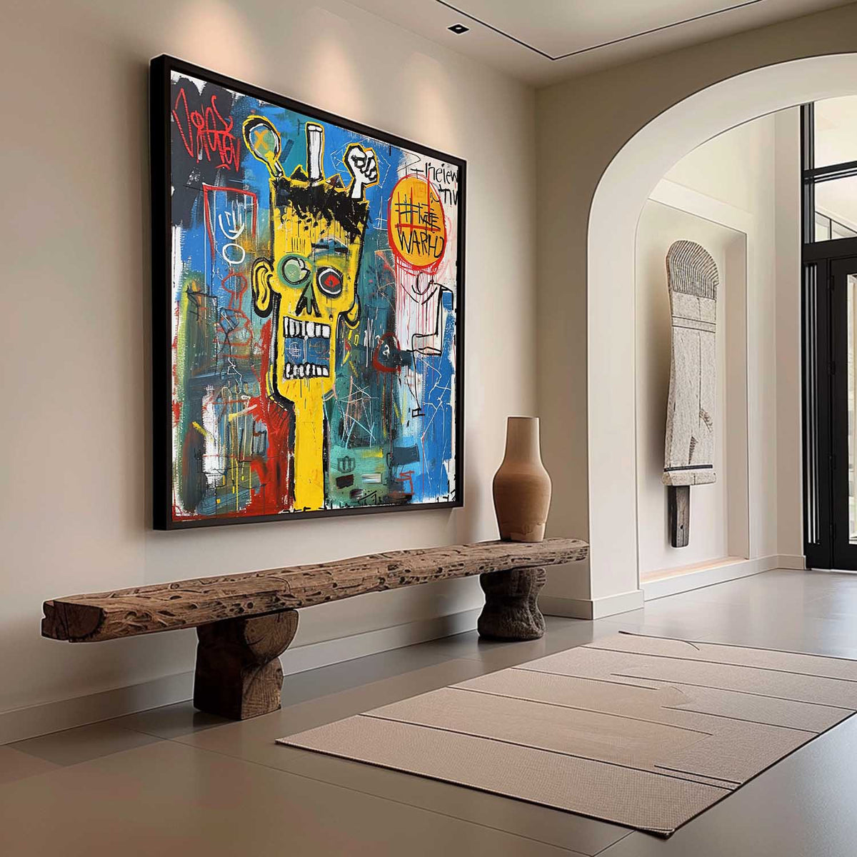 Graffiti Contemporary Street Art Style Abstract Painting