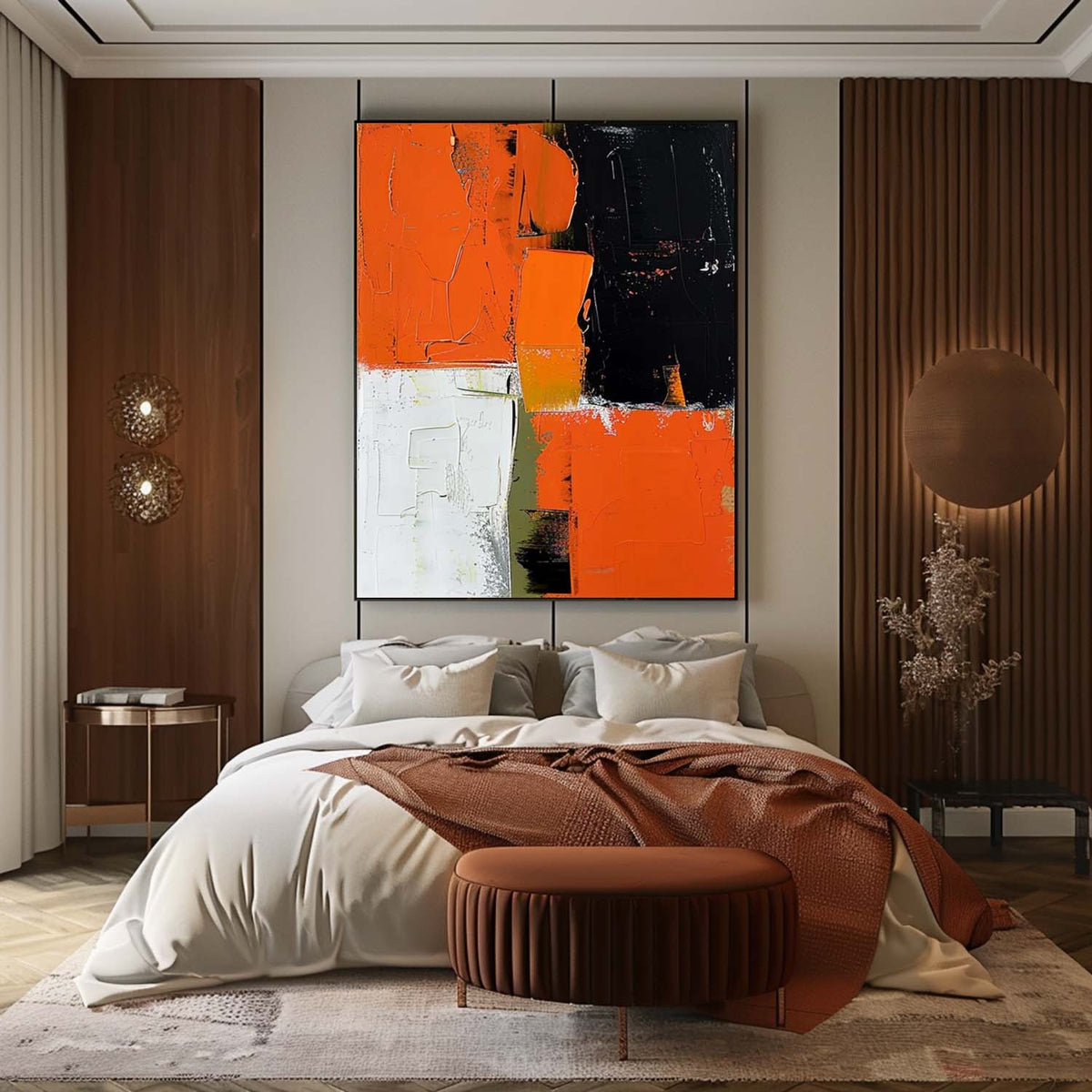 Wall Art Layer Modern Geometric Expressive Vibrant