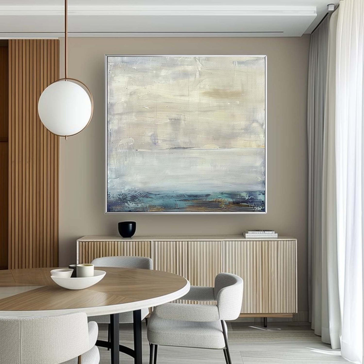 Wall Art Serene Colorful Neutral