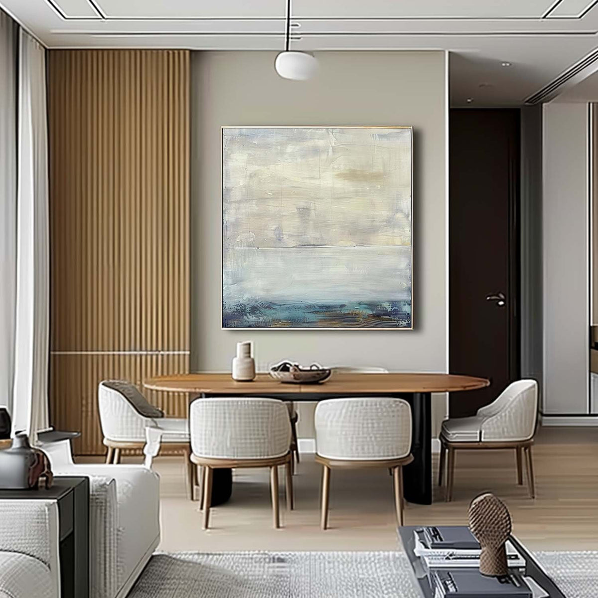 Wall Art Serene Colorful Neutral