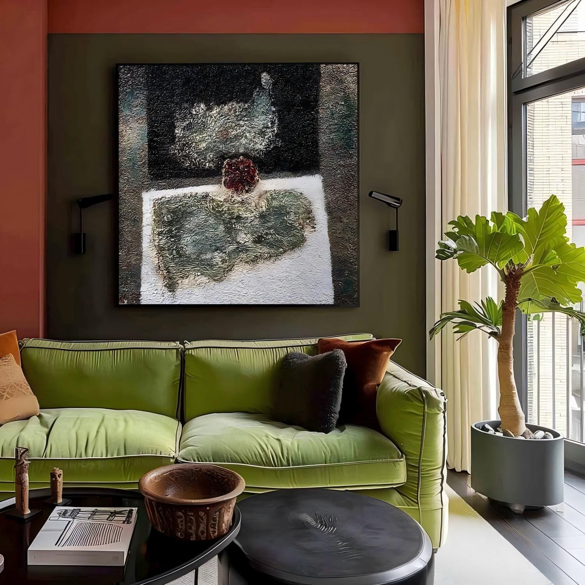 Wall Art Square Impasto Still Life
