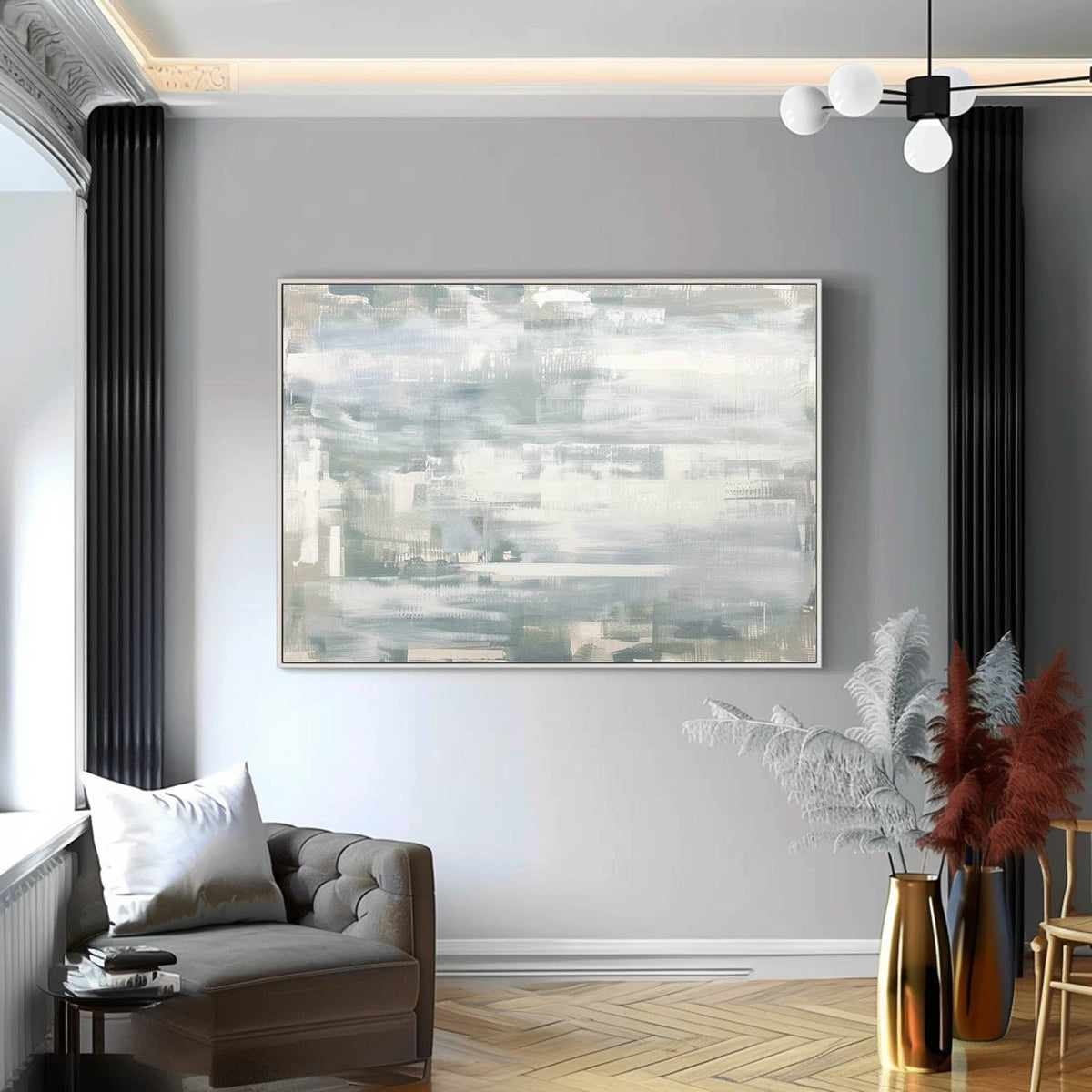 Wall Art Serene Colorful Textured Neutral