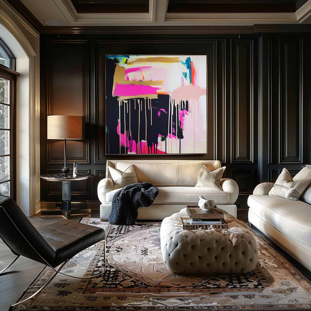 Wall Art Colorful Vibrant Dynamic Energetic