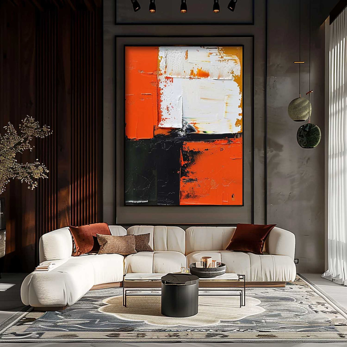 Wall Art Vibrant Contemporary Abstract