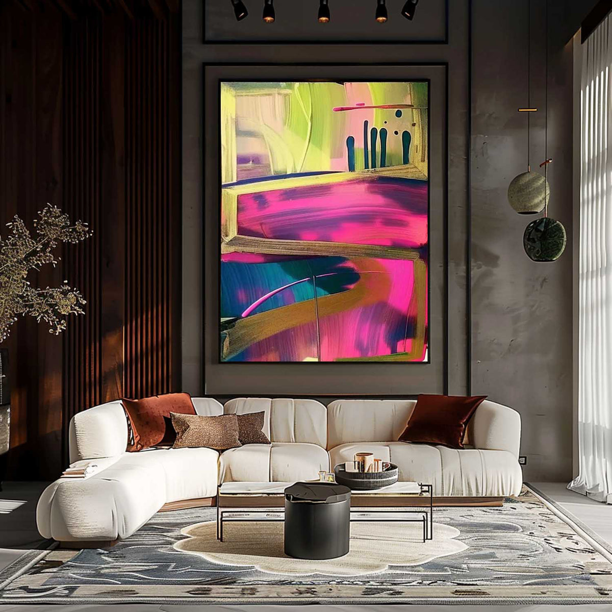 COLORFUL PAINTING #CA154