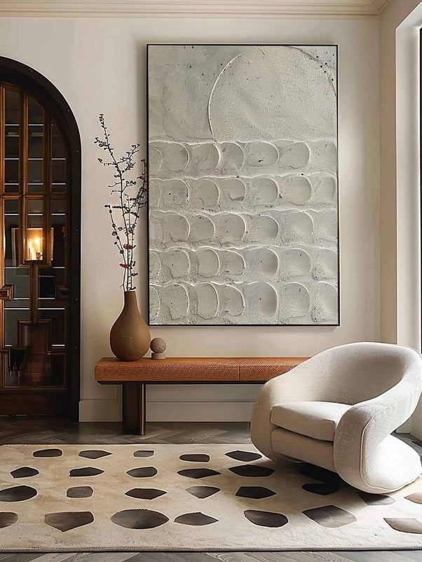 Wall Art Stone Relief Surface Abstract