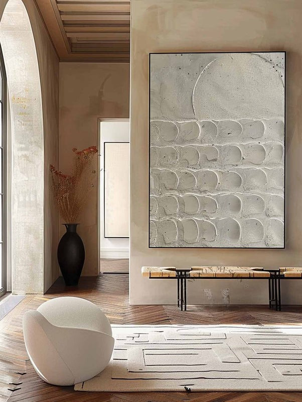Wall Art Stone Relief Surface Abstract